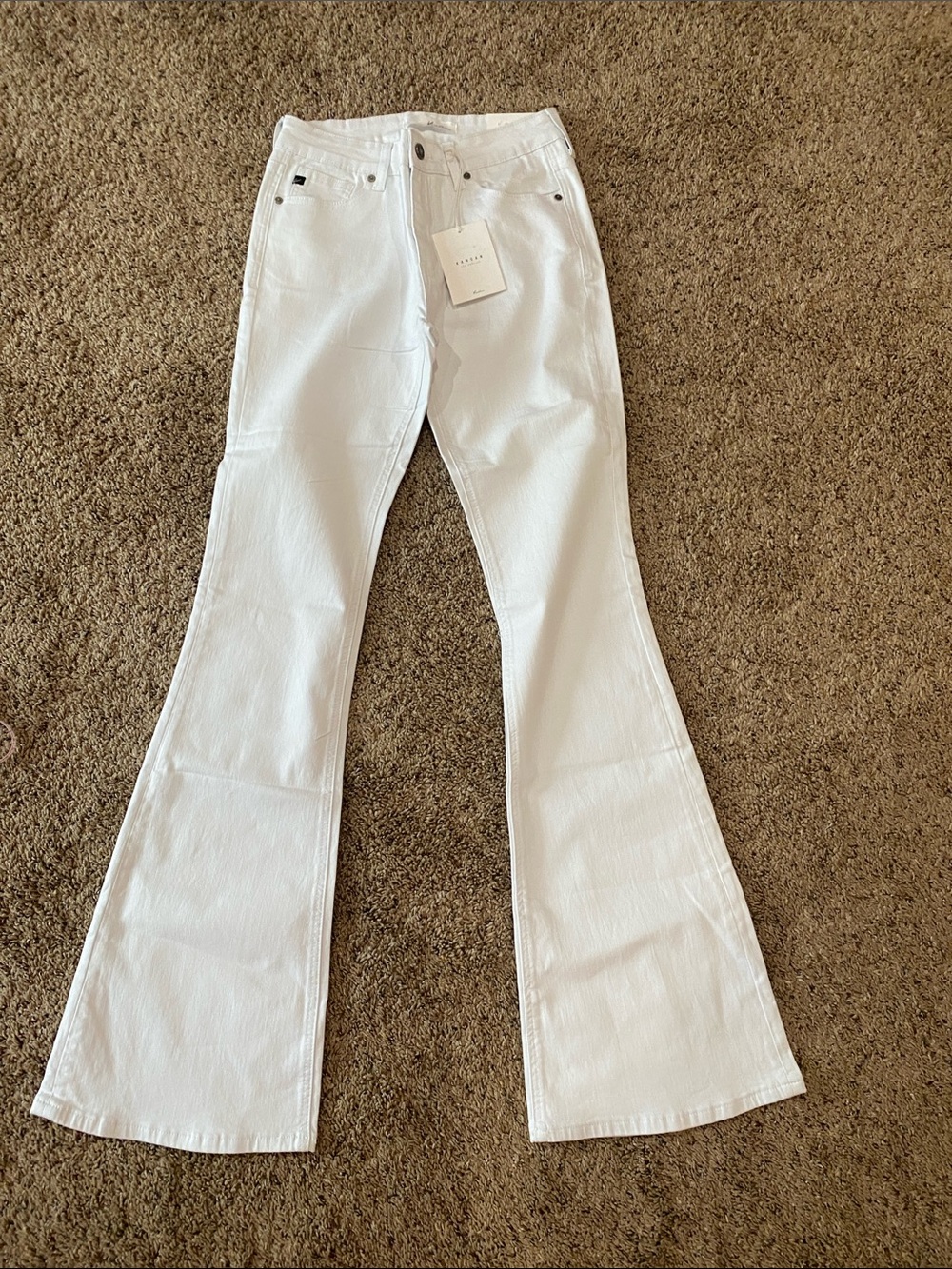 KanCan White Wide-Leg Jeans - Picture 7 of 7
